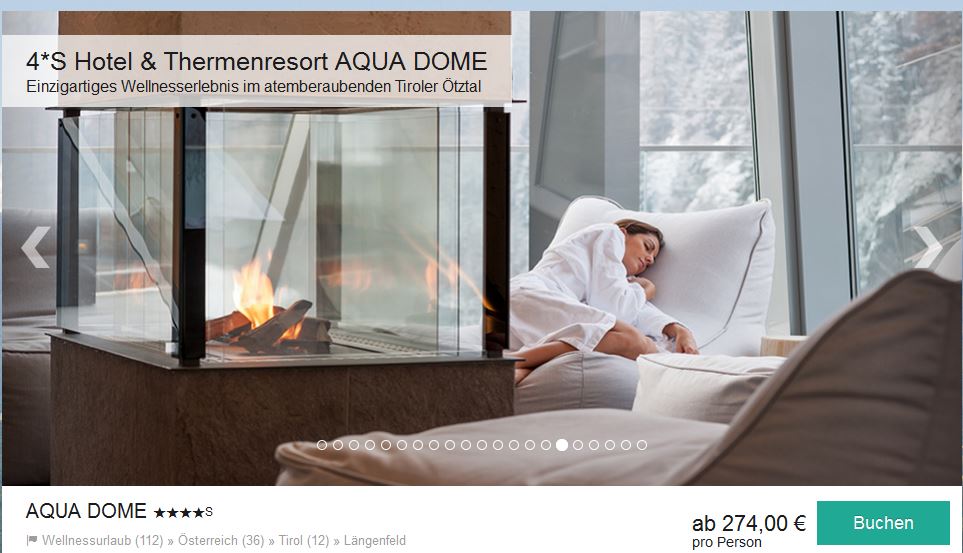 Schnäppchen für das Aqua Dome
