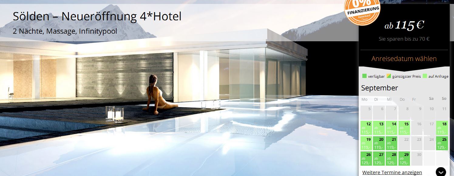 entspannung lifestyle hotel sölden