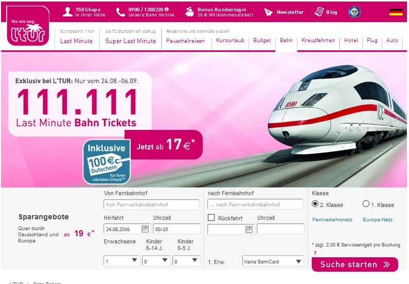 Bahn Tickets