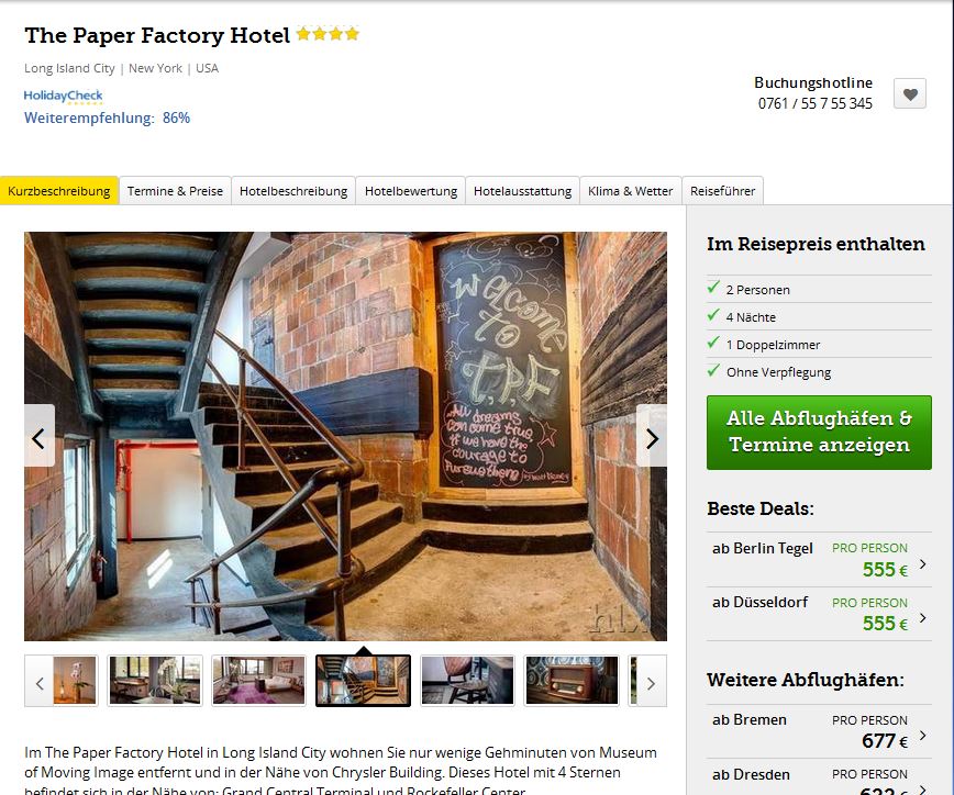 THE PAPER FACTORYS HOTEL