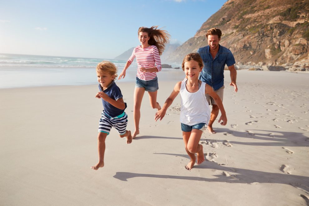 gemeinsamer Familien Urlaub