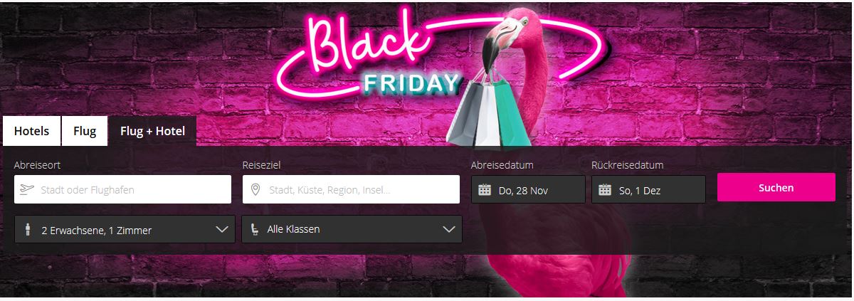 Lastminute Black Friday Gutschein