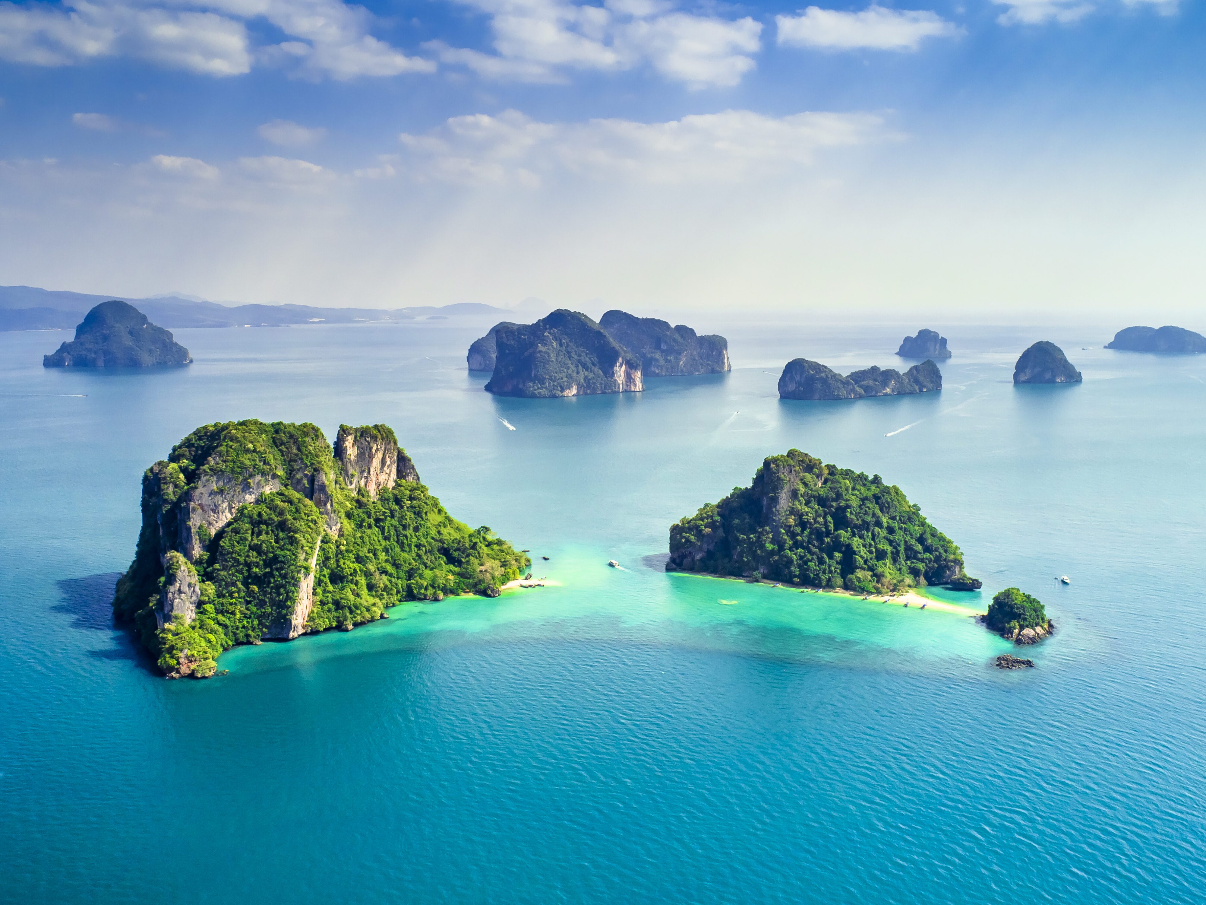 Surrounding,Islands,Of,Koh,Yao,Noi,,Phuket,,Thailand,Green,Lush