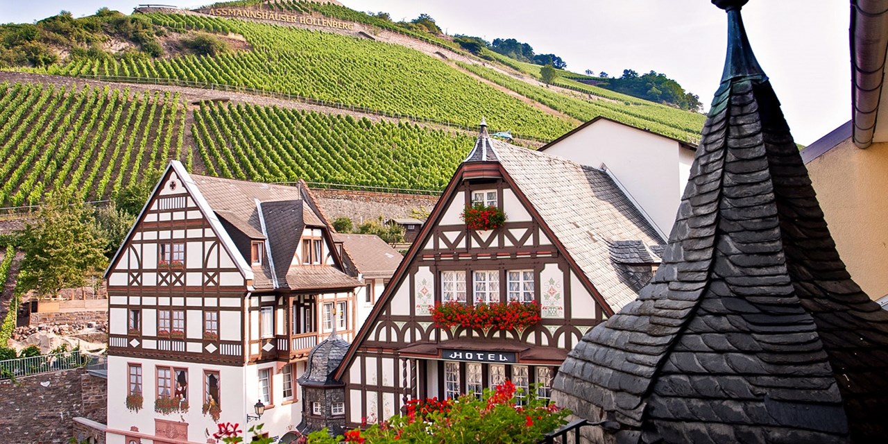 99 € 3 Tage am Rhein im TopHotel mit Weingut inkl. Frühstück und 1x