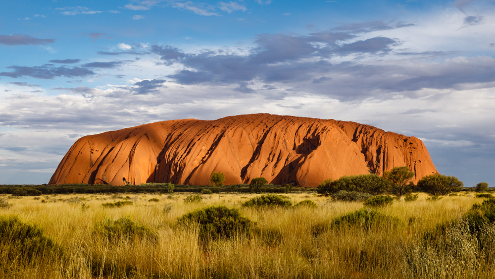 A,Red,Sandstone,Rock,In,Australia